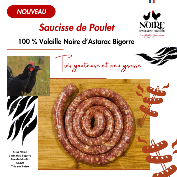 Saucisse de poulet