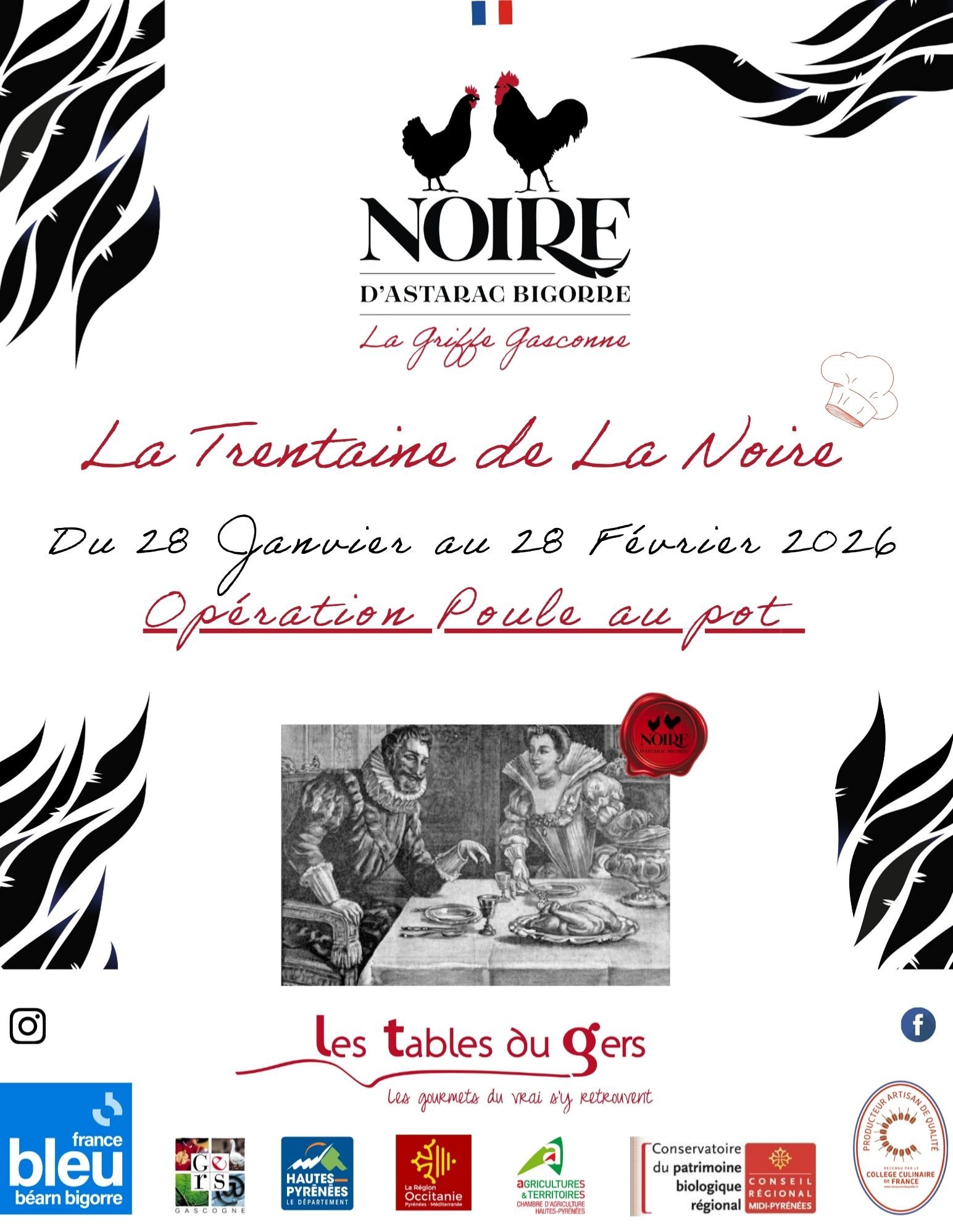 La trentaine de la poule au pot 2026